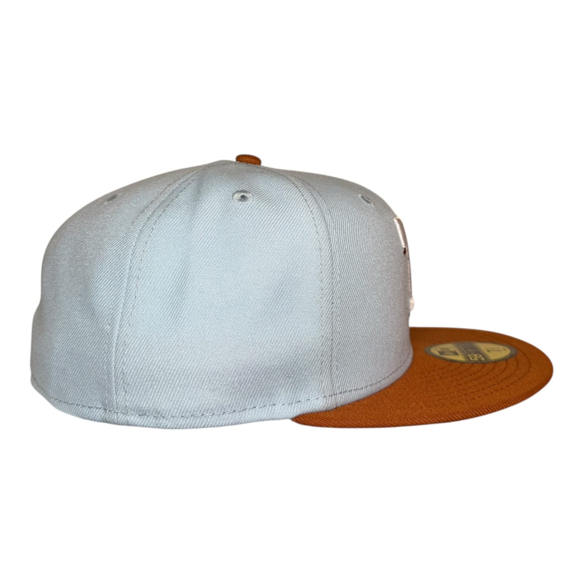 The Hat Wall Texas Rangers Powder Blue and Tan New Era 59Fifty Fitted Hat