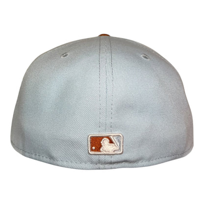 Texas Rangers Powder Blue and Tan New Era 59Fifty Fitted Hat