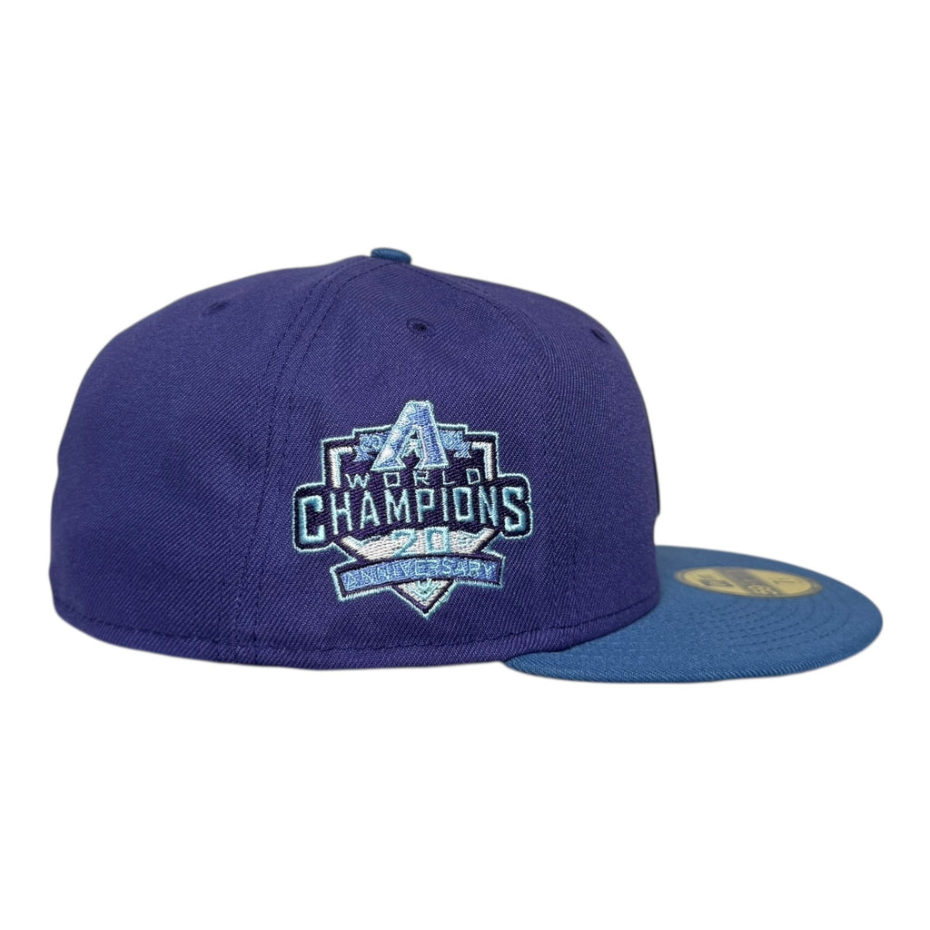 Arizona Diamondbacks 20th Anniversary World Champions Hat Club New Era 59Fifty Fitted Hat