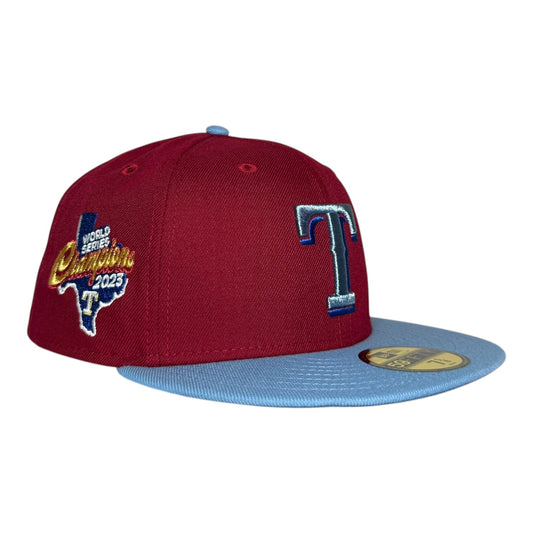 Texas Rangers 2023 World Series Champions New Era 59Fifty Fitted Hat