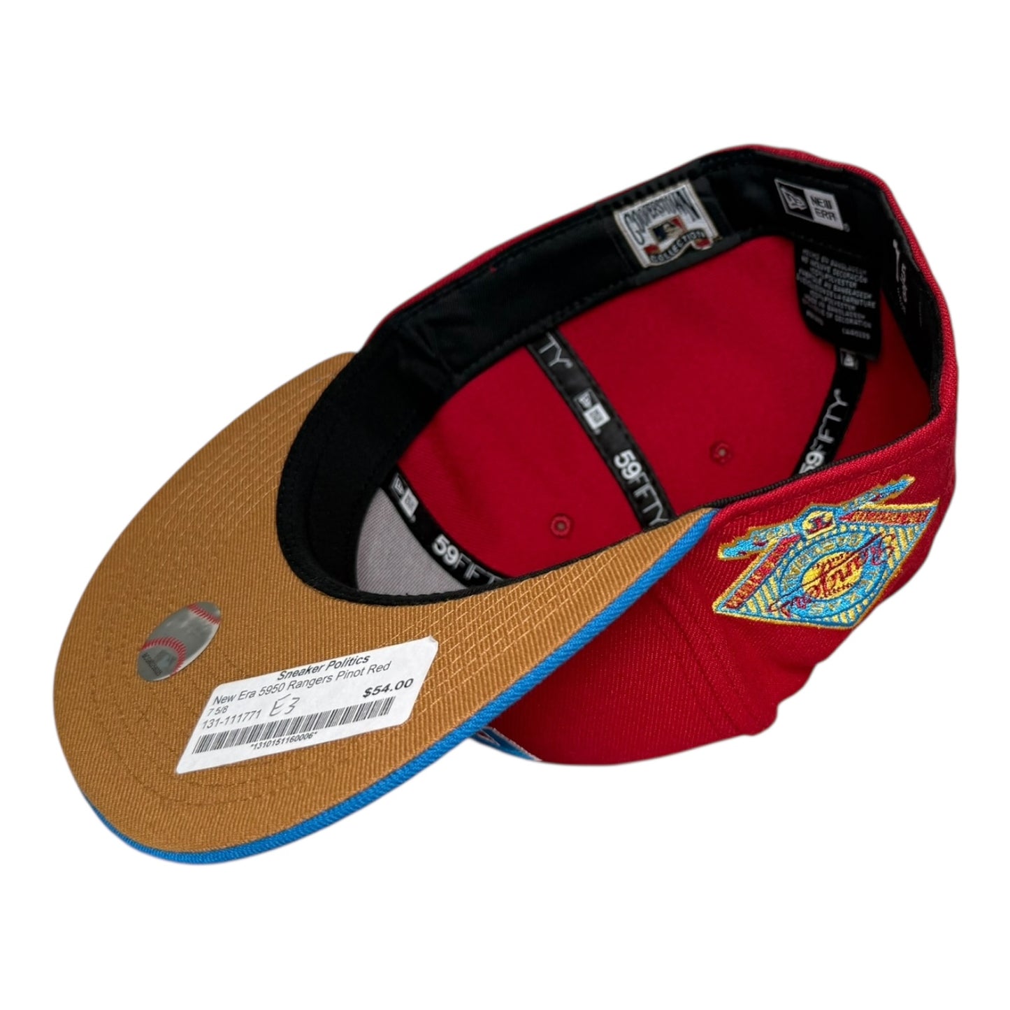 Texas Rangers New Era x Politics 59Fifty Fitted Hat