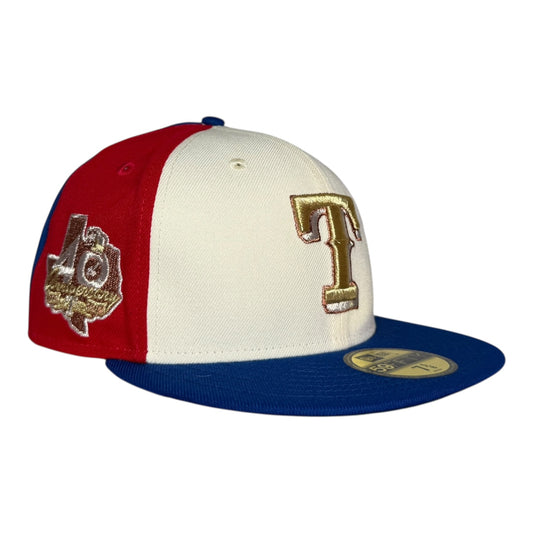 Texas Rangers "World Games" 40th Anniversary New Era 59Fifty Fitted Hat
