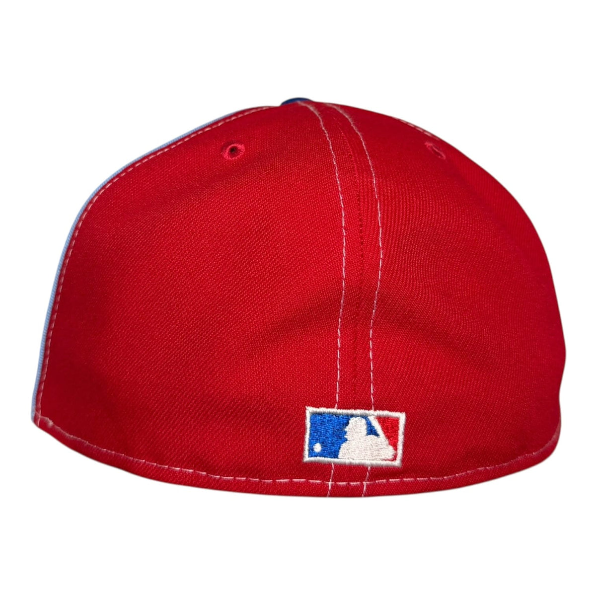 The Hat Wall Texas Rangers Classic Two Tone TR Baseball State Logo New Era 59Fifty Fitted Hat