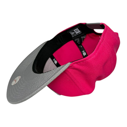 Texas Rangers Hot Pink Silver New Era Snapback