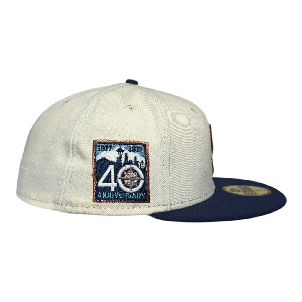The Hat Wall Seattle Mariners 40th Anniversary New Era 59Fifty Fitted Hat