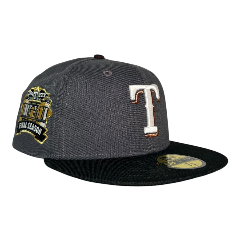The Hat Wall Texas Rangers 2019 Final Season New Era 59Fifty Fitted Hat