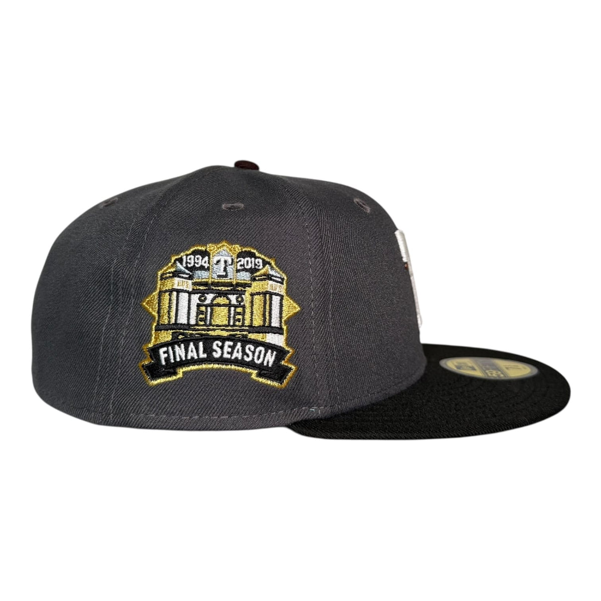 The Hat Wall Texas Rangers 2019 Final Season New Era 59Fifty Fitted Hat