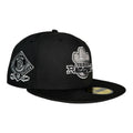 Texas Rangers Arlington Stadium Black New Era 59Fifty Fitted Hat