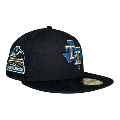 Texas Rangers 2020 Inaugural Season Camel Bottom New Era 59Fifty Fitted Hat