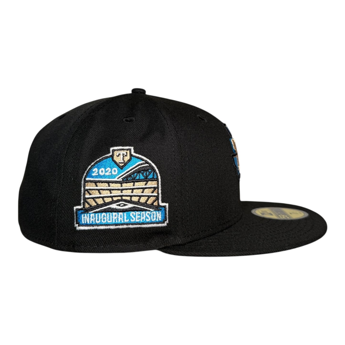 Texas Rangers 2020 Inaugural Season Camel Bottom New Era 59Fifty Fitted Hat