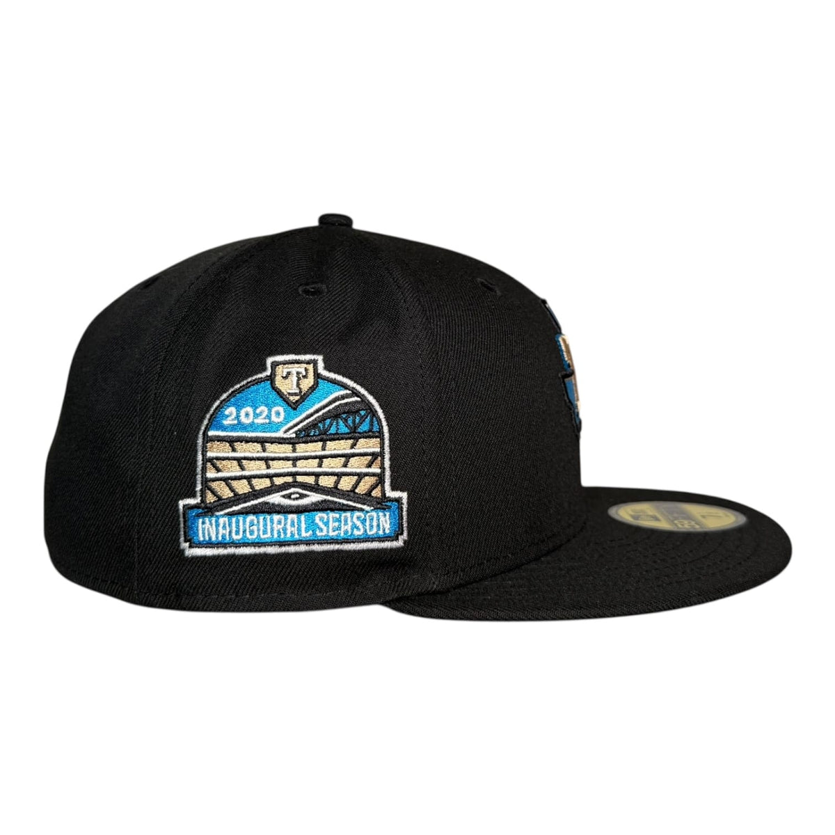 Exclusive Fitted Texas Rangers 2020 Inaugural Season Camel Bottom New Era 59Fifty Fitted Hat
