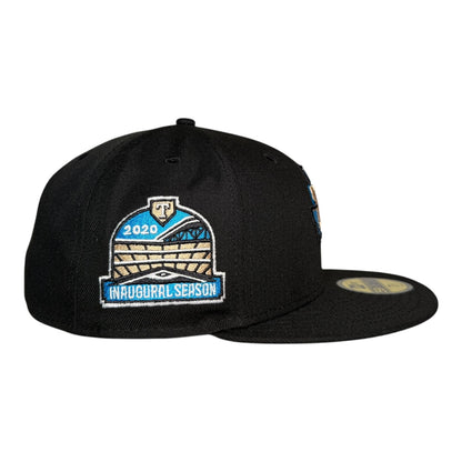 Texas Rangers 2020 Inaugural Season Camel Bottom New Era 59Fifty Fitted Hat