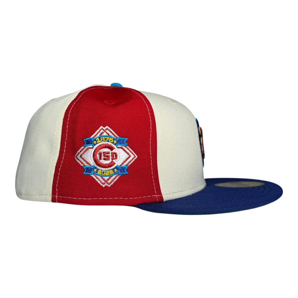The Hat Wall New Era Chicago Cubs "Take Me To The Ballgame" by @brimmylitkins 59Fifty Fitted Hat