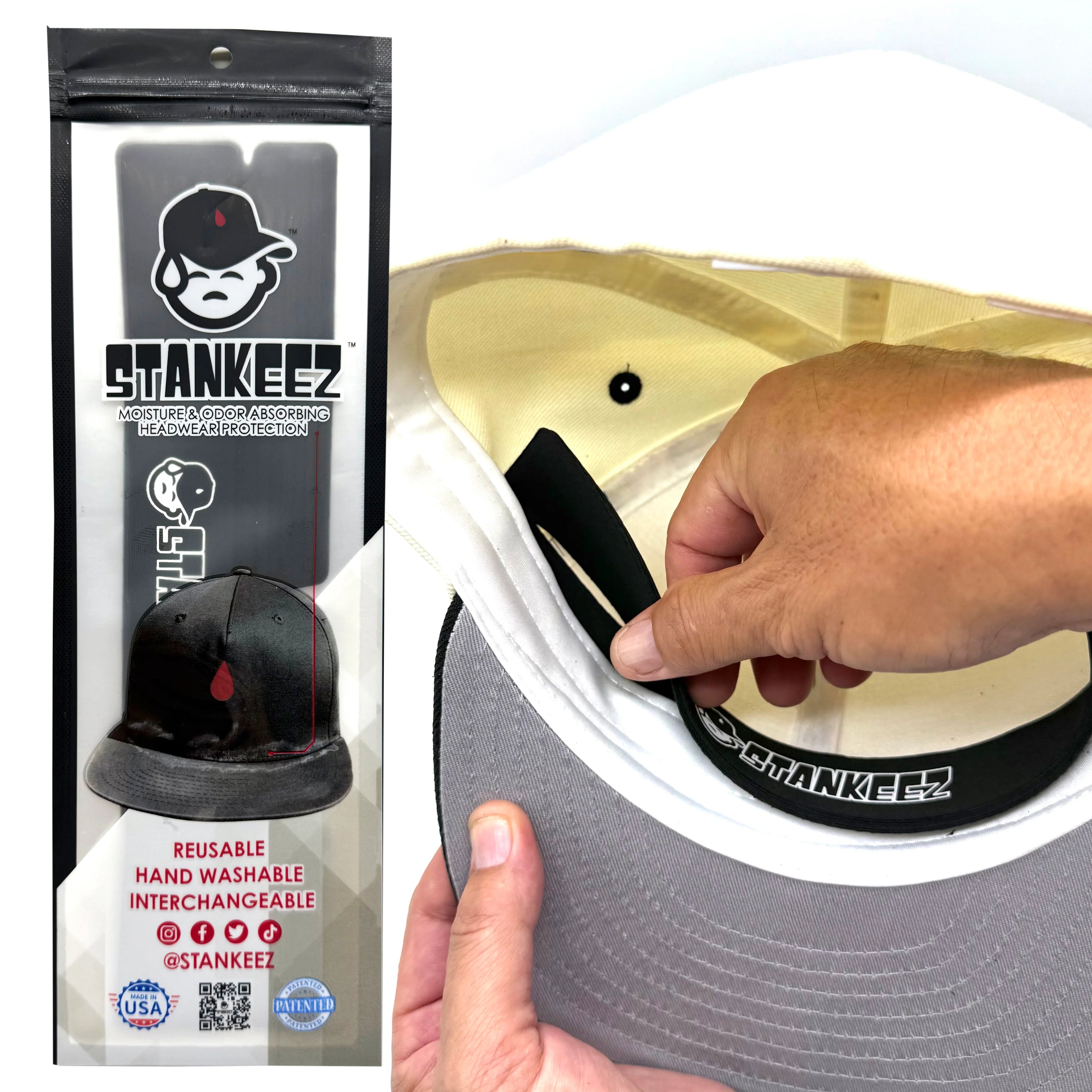 Stankeez Hat Liner – Single Pack (Black)