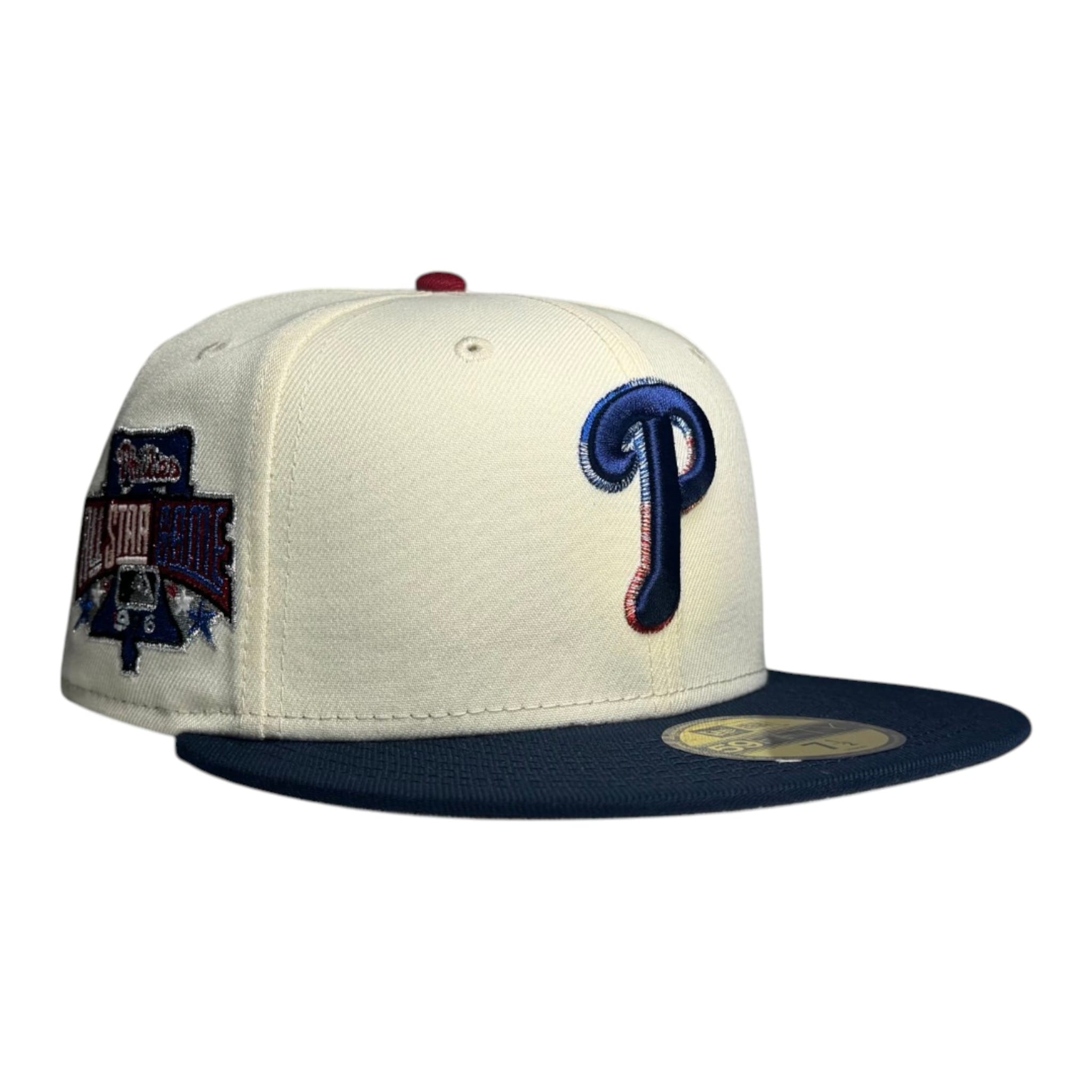 The Hat Wall Fitted hat New Era Philadelphia Phillies "All American Bean 1.5" @215shooter 59Fifty Fitted Hat