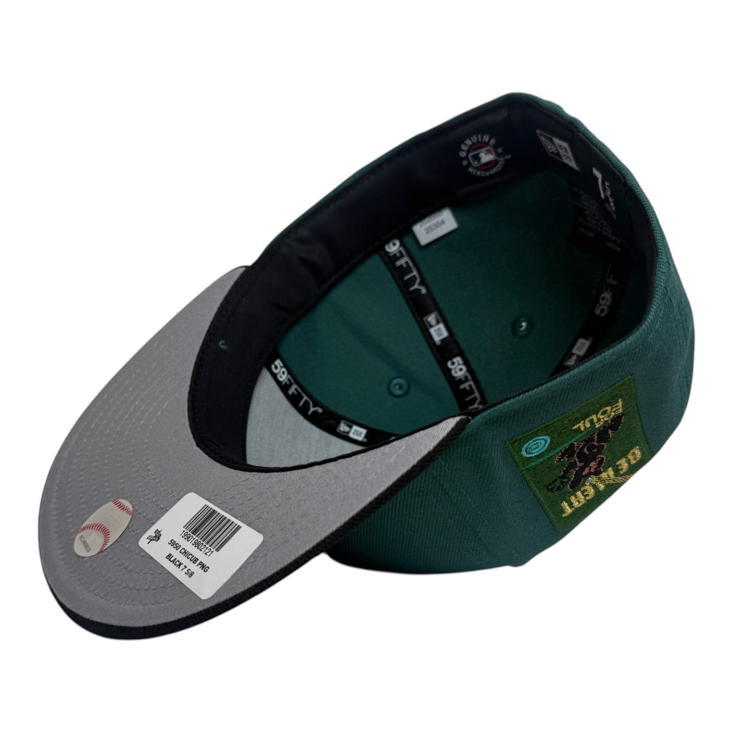 New Era Chicago Cubs Be Alert for Foul Balls 59Fifty Fitted Hat