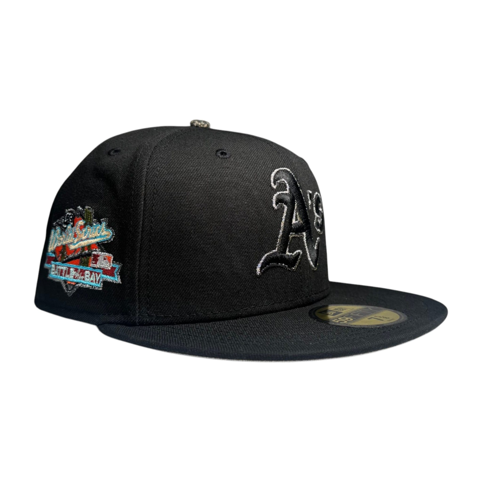 The Hat Wall New Era Oakland A's 1989 World Series @eatmygat_ 59Fifty Fitted Hat