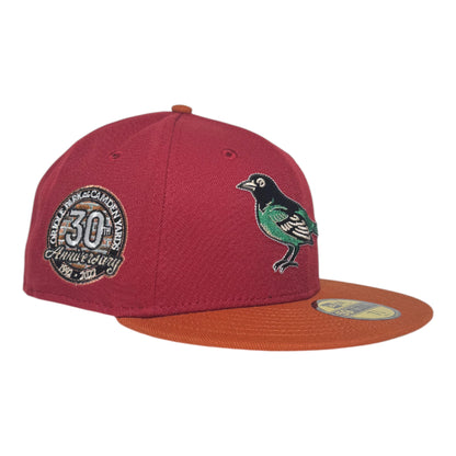 Baltimore Orioles 30th Anniversary Stadium Patch New Era 59Fifty Fitted Hat