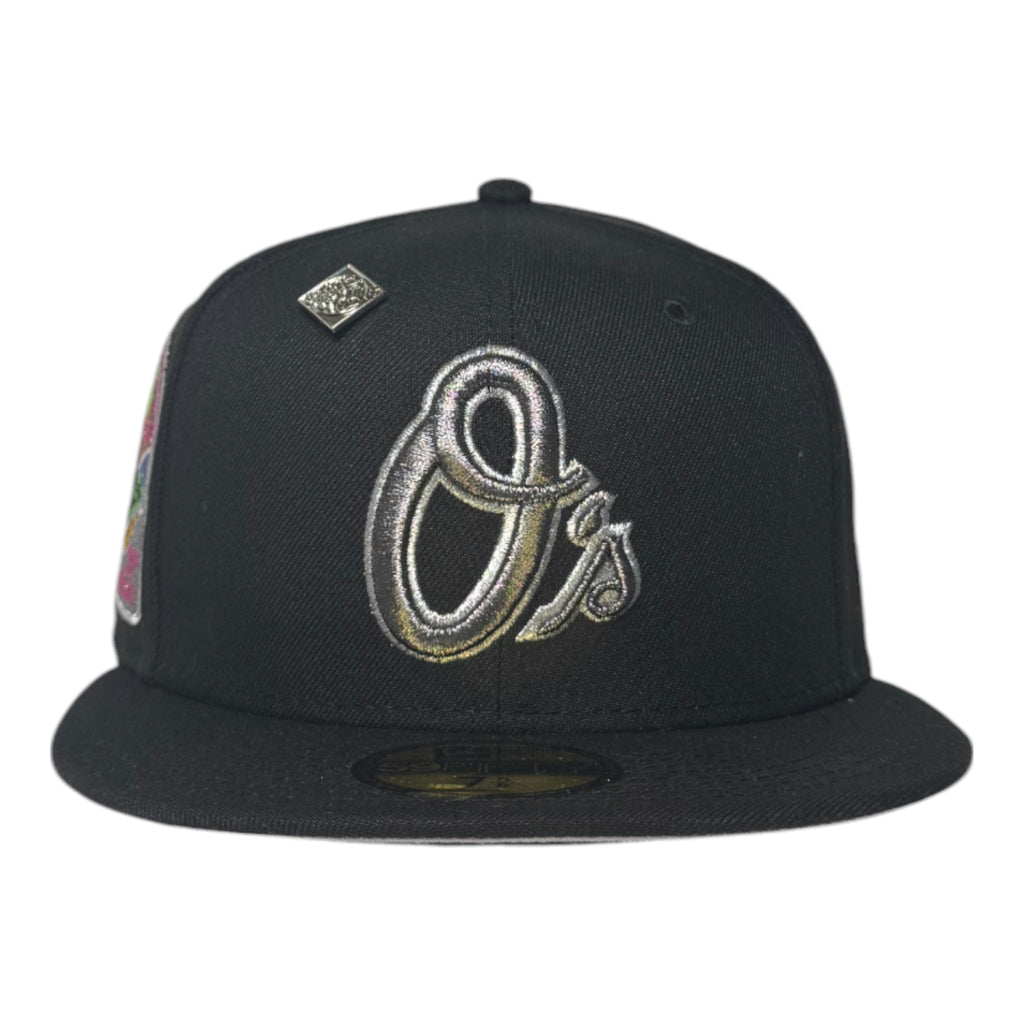 Baltimore Orioles 30th Anniversary Metallic O's 59Fifty Fitted Hat
