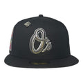 Baltimore Orioles 30th Anniversary Metallic O's 59Fifty Fitted Hat