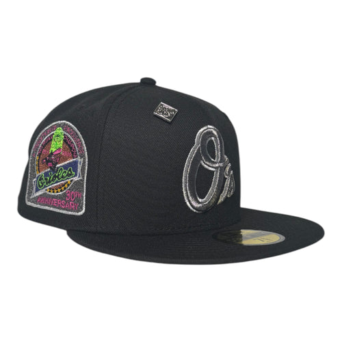 Baltimore Orioles 30th Anniversary Metallic O's 59Fifty Fitted Hat