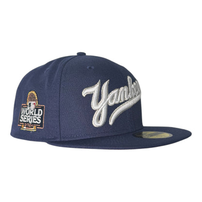 New York Yankees 2024 World Series Light Navy New Era 59Fifty Fitted Hat