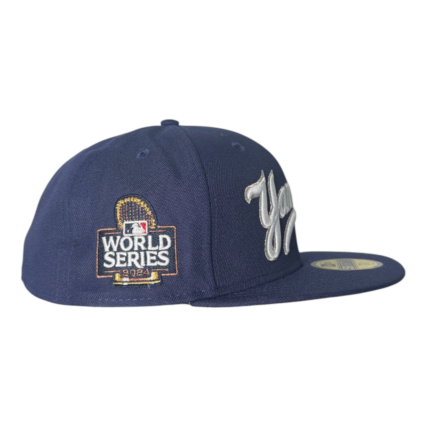 New York Yankees 2024 World Series Light Navy New Era 59Fifty Fitted Hat