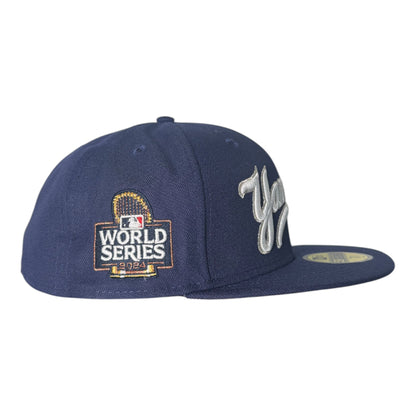 New York Yankees 2024 World Series Light Navy New Era 59Fifty Fitted Hat