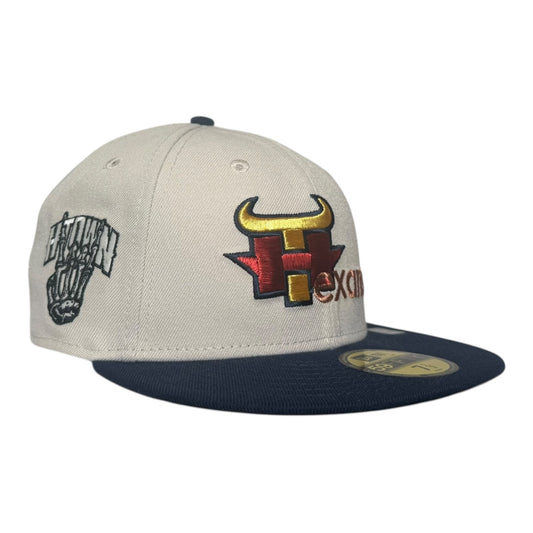 Houston Texans H-Town Skeleton Patch Hat Club New Era 59Fifty Fitted Hat