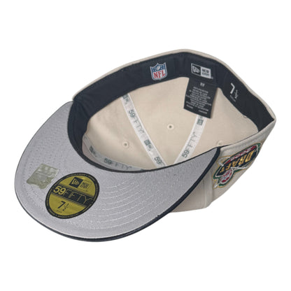 Seattle Seahawks Draft 2000 Metallic Stone Two Tone Edition New Era 59Fifty Fitted Hat