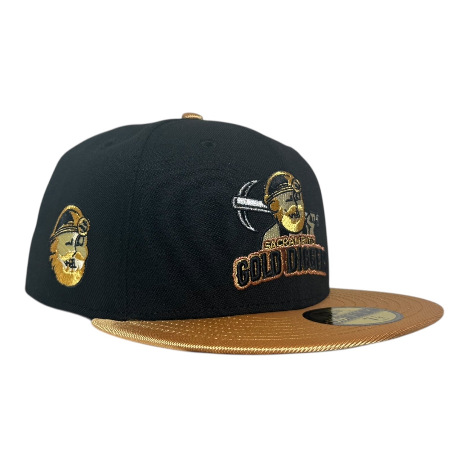 Sacramento River Cats Gold Diggers New Era 59Fifty Fitted Hat