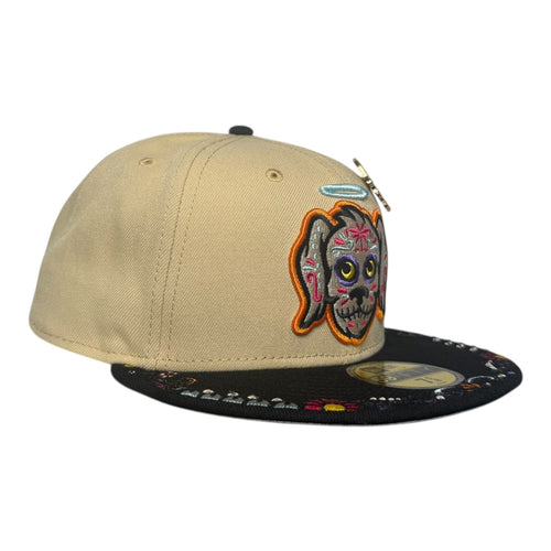 The Hat Wall Charleston River Dogs "Dia De Los Muertos"  New Era 59Fifty Fitted Hat