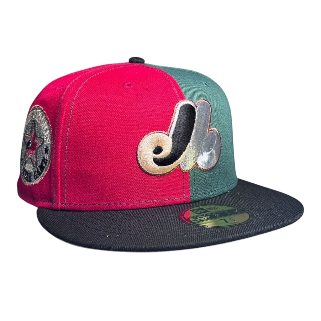 The Hat Wall New Era Montreal Expos "Mahogany Nights" @manny.2fresh 59Fifty Fitted Hat