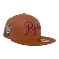 Frisco Rough Riders Rust Metallic New Era 59Fifty Fitted Hat