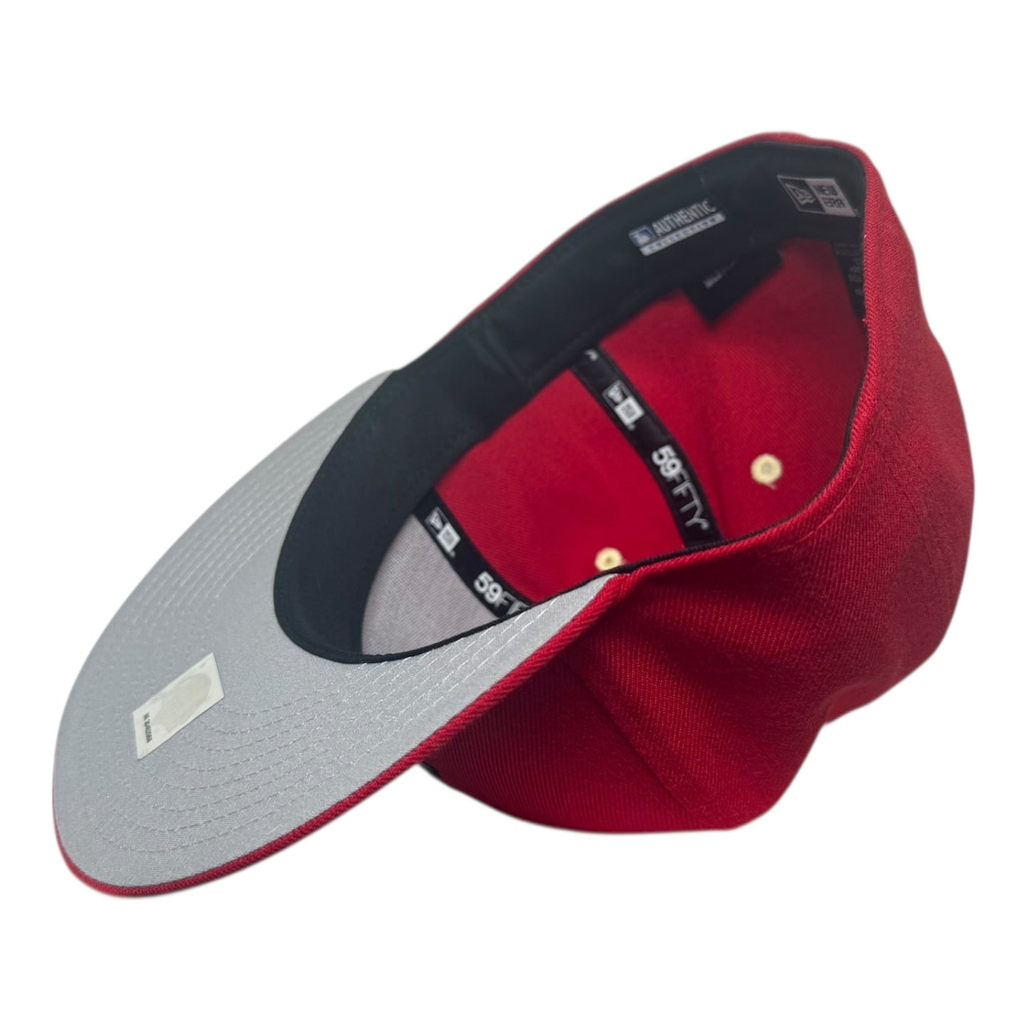 Rocket City Trash Pandas Red Theme Nights New Era 59Fifty Fitted Hat