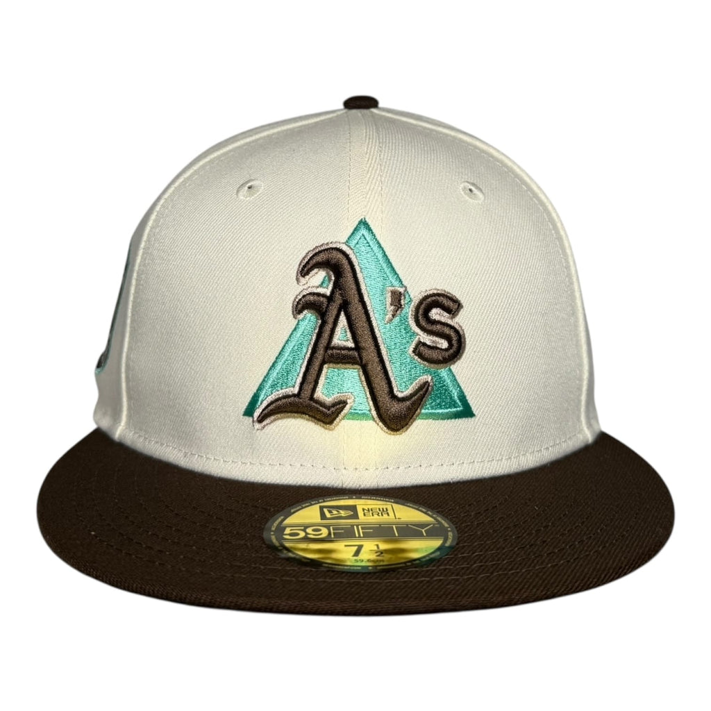The Hat Wall Oakland Athletics "Tribune Building" 50 Seasons New Era 59Fifty Fitted Hat