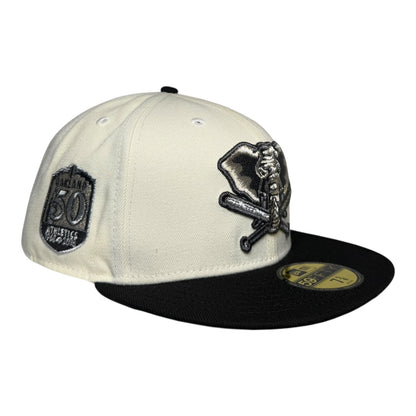 Oakland Athletics 50th Anniversary New Era 59Fifty Fitted Hat