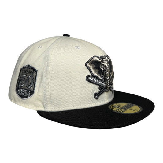 Oakland Athletics 50th Anniversary New Era 59Fifty Fitted Hat