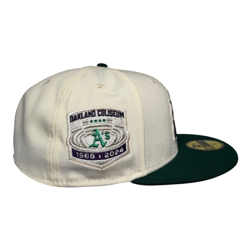 The Hat Wall Oakland Athletics "OCBC/Purple Flowers" New Era 59Fifty Fitted Hat