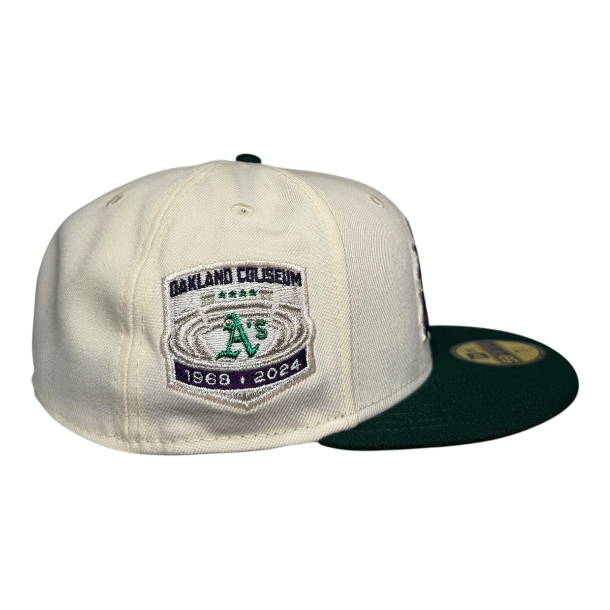 The Hat Wall Oakland Athletics "OCBC/Purple Flowers" New Era 59Fifty Fitted Hat