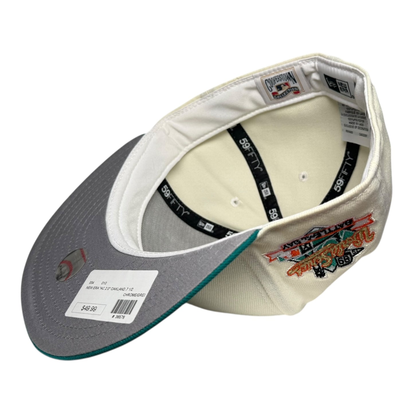 Oakland Athletics "AC Transit 2.0" 1989 World Series New Era 59Fifty Fitted Hat