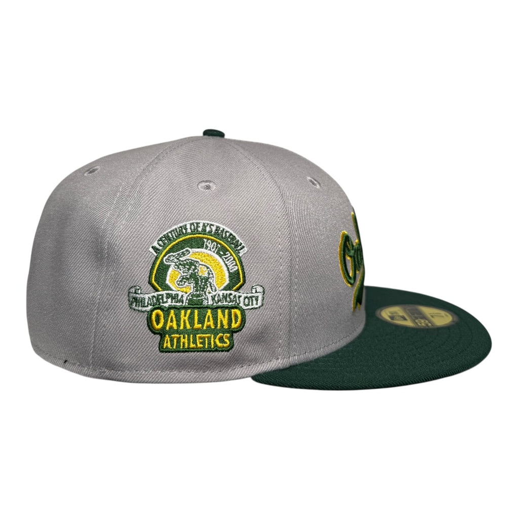 Hat Club Oakland Athletics A Century of A's Baseball Pinky Hat Club New Era 59Fifty Fitted Hat