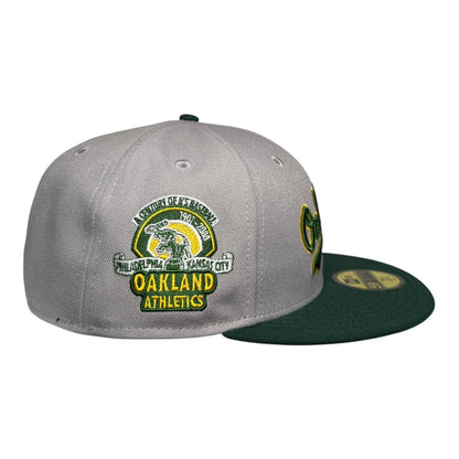 Oakland Athletics A Century of A's Baseball Pinky Hat Club New Era 59Fifty Fitted Hat
