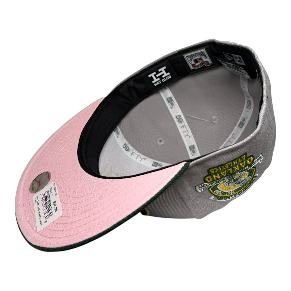 Hat Club Oakland Athletics A Century of A's Baseball Pinky Hat Club New Era 59Fifty Fitted Hat