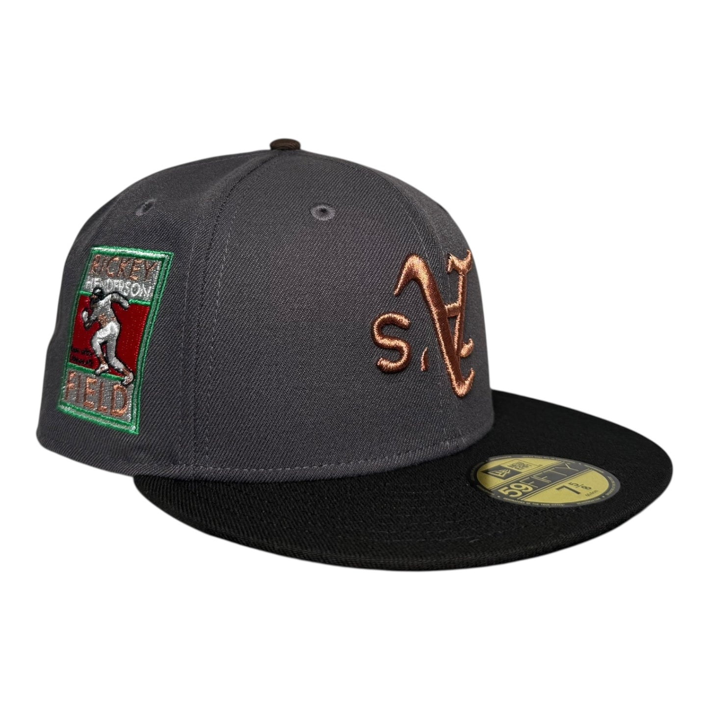 Oakland Athletics Rickey Henderson Field New Era 59Fifty Fitted Hat