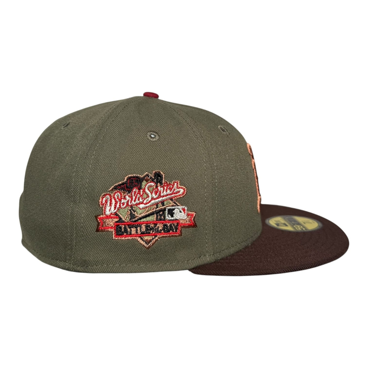 The Hat Wall Oakland Athletics World Series Battle of the Bay New Era 59Fifty Fitted Hat