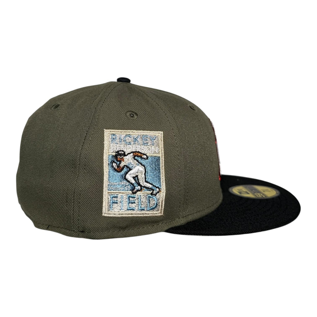 Hat Club Oakland Athletics Rickey Henderson Field Hat Club New Era 59Fifty Fitted Hat