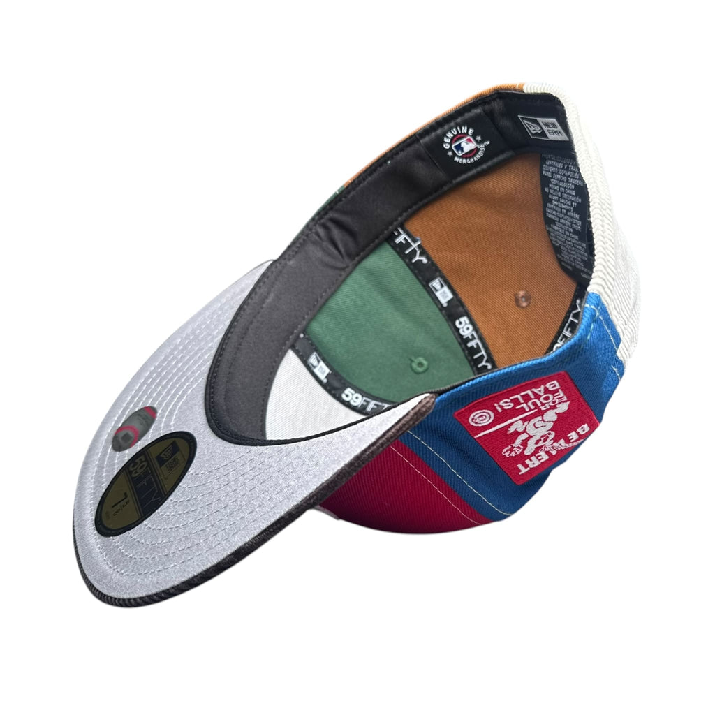 The Hat Wall New Era Chicago Cubs "Pinwheel Cubbies aka Create Cola" @rahnnifitteds 59Fifty Fitted Hat