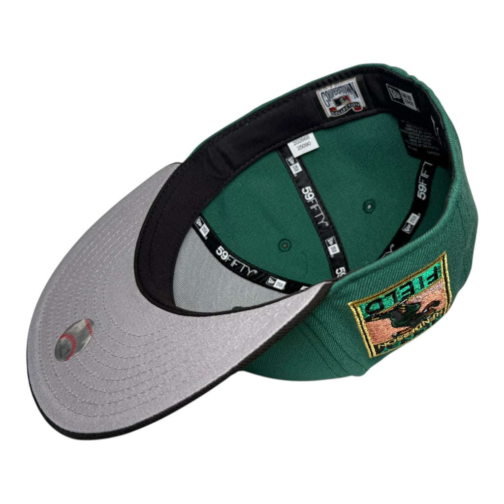 The Hat Wall Oakland Athletics Ricky Henderson Field New Era 59Fifty Fitted Hat