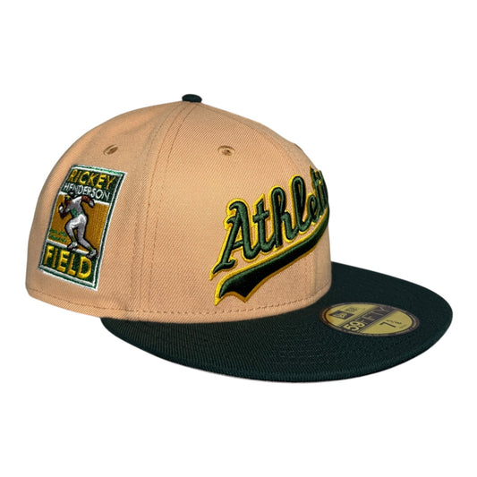 Oakland Athletics Rickey Henderson Field Hat Club New Era 59Fifty Fitted Hat